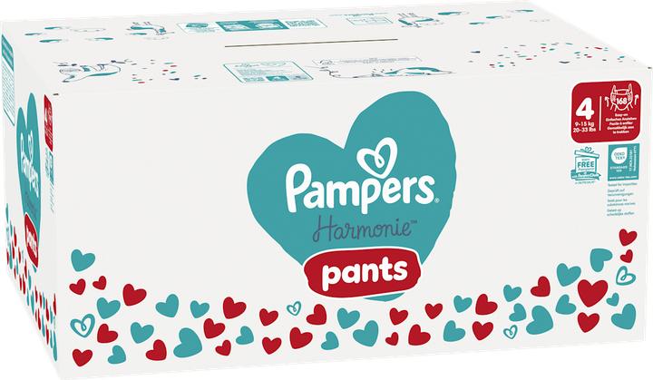Actual product image Pampers Harmonie Pants (Size 4, Monthly box, 168 pcs.)