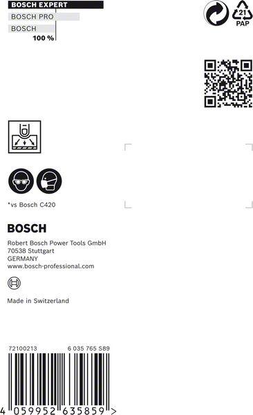 Productafbeelding Bosch Professional Zubehör Toebehoren 2608901635 Schuurblok (L x B) 133 mm x 80 mm 1 st. (80, 120, 180)