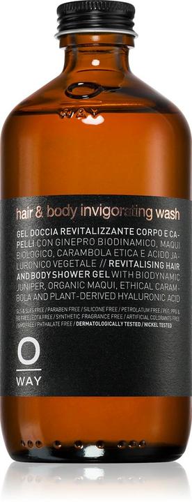 Oway Man Hair & Body Invigorating Wash 240ml (Flüssiges Shampoo, 240 ml)