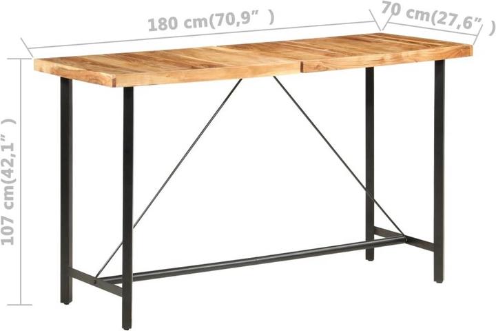 Produktbild vidaXL Coralie (180 x 180 x 107 cm)