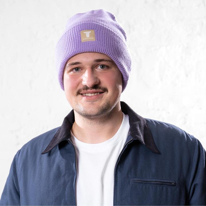 Actual product image Stier Beanie flex one size purple rose (One size)