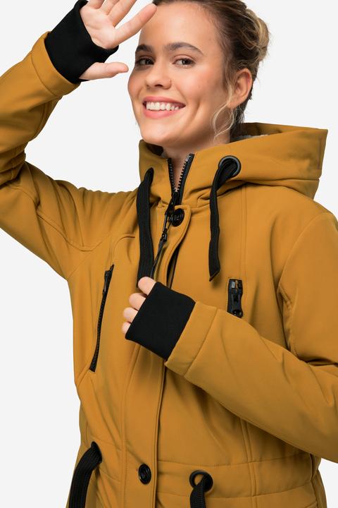 Produktbild Laurasøn Softshell-Jacke, Fleece-Innenseite, Kapuze mit Teddyfutter (M)