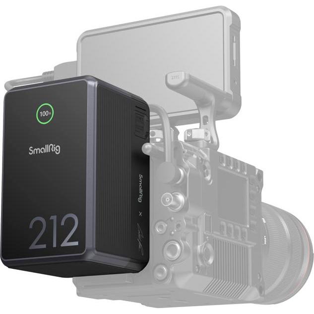 SmallRig VB212 mini V Mount (Akku), Kamera Stromversorgung, Schwarz