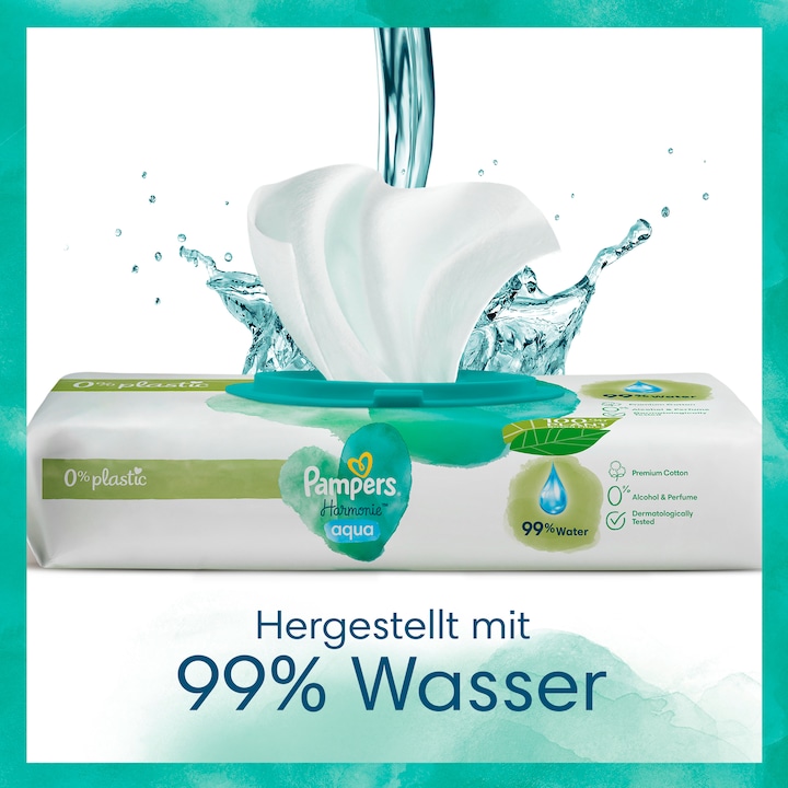 Immagine prodotto Pampers Armonia Aqua (144 Pezzo/i)