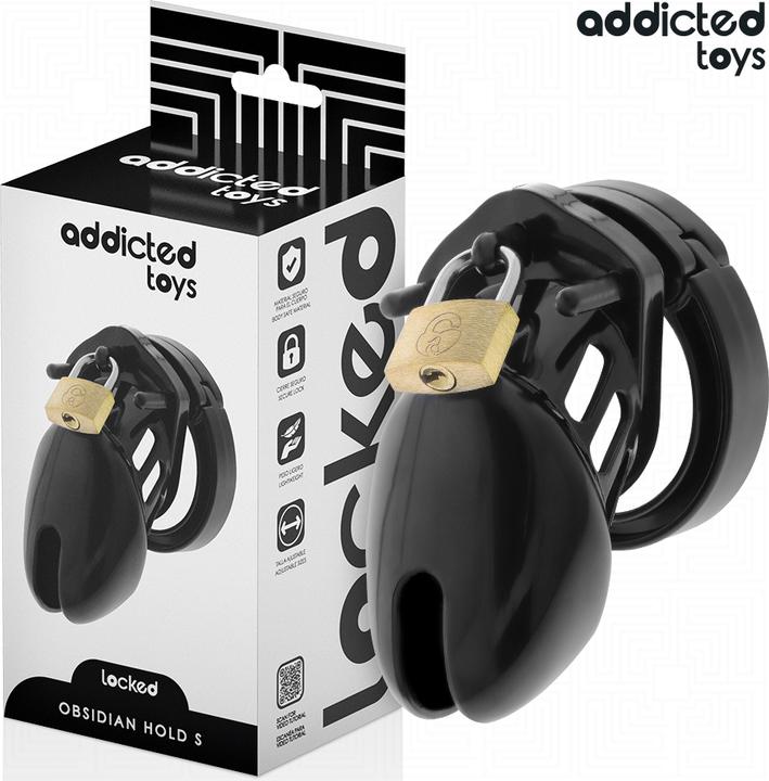 Addicted toys Locked - Obsidian Hold Peniskã„Fig Grã–Sse S