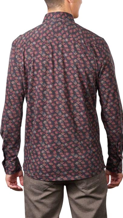 Produktbild Cinque Long Sleeve Cispace L Shirt Flower Print Dark Brown (L)