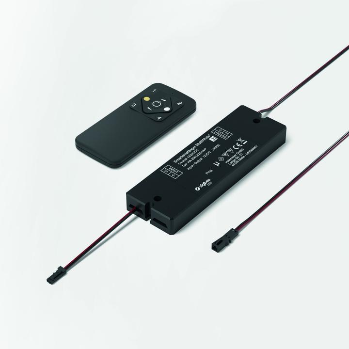 Produktbild Halemeier 1-Kanal Funk-Schalter/Dimmer S-Mitter Basic MultiWhite Smart