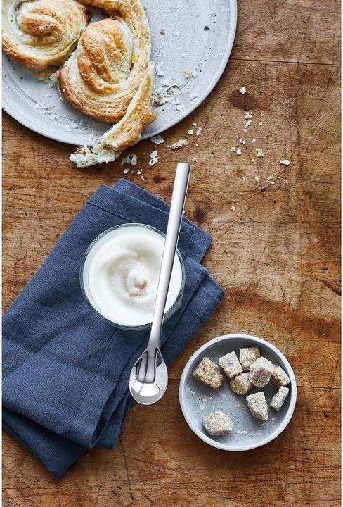 Productafbeelding WMF Latte Macchiato Lepel Lange Lepels 19cm Yoghurtlepel 6st Nuova Roestvrij Staal (6 Pcs., Lepel)