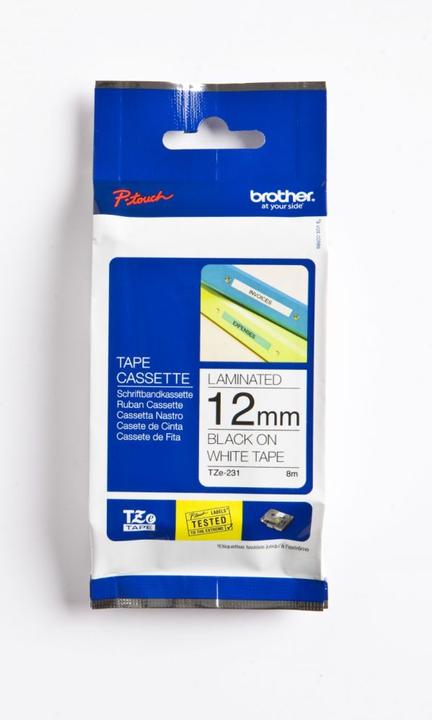 Produktbild Brother TZe-231 (1.20 cm, Weiss, Schwarz)