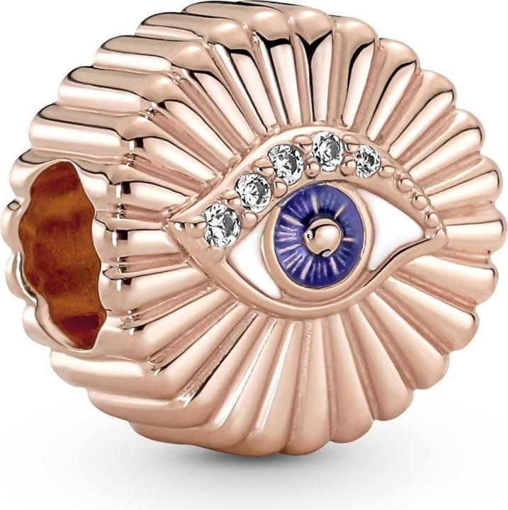 Image du produit Pandora All-seeing Eye Rose Charms/Beads (Émail, plaqué or rose, Métal)