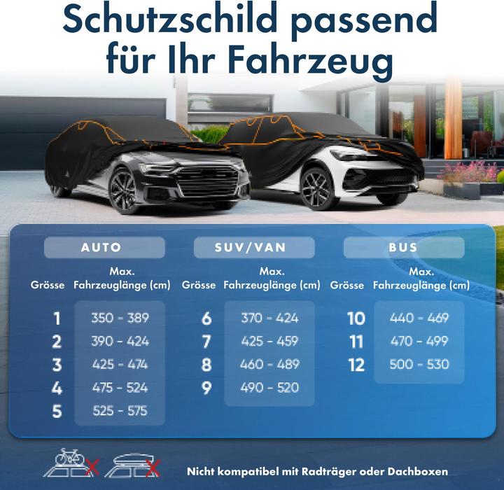 Produktbild Walser PKW Hagelschutzplane Perma Protect