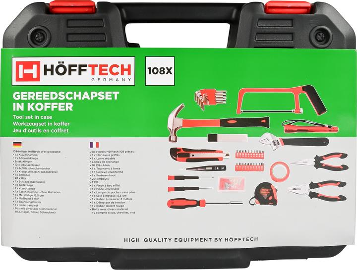 Actual product image ProPlus Tool set 108 pieces in case (108 pieces)