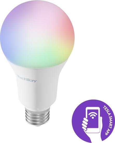 Actual product image Tesla TechToy (E27, 9 W, 806 lm, 1 x, F)
