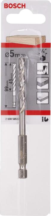 Produktbild Bosch Professional Zubehör Holzspiralbohrer (5 mm)