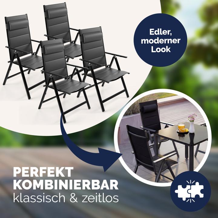Produktbild Casaria Gartenstühle
