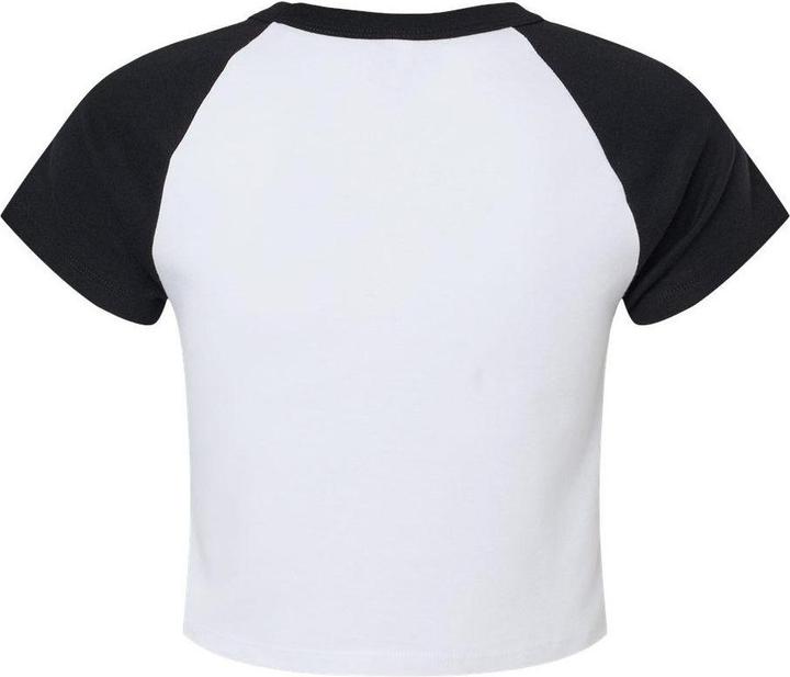 Produktbild Bella Canvas Micro Rib Raglan Baby Tee (XS)