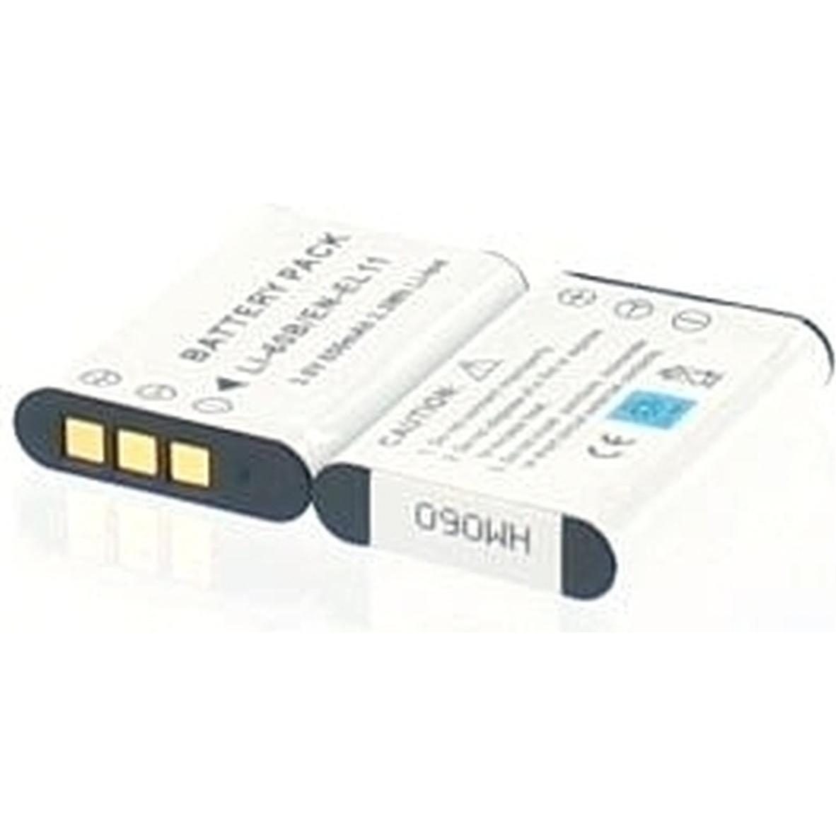 AGI 3763 - 600 mAh - 3,7 V - Lithium-Ion (Li-Ion) - 1 Stück(e) (Akku), Kamera Stromversorgung, Schwarz
