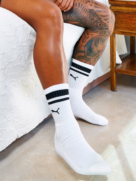 Image du produit Puma Crew Heritage Stripe Socken (lot de 2, 43, 46)
