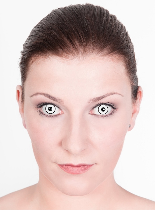 Actual product image Metamorph Gespenst mit Dioptrien (White)