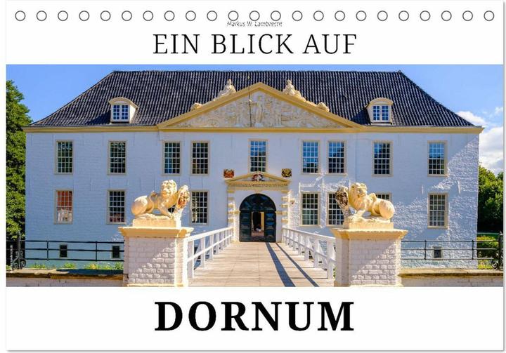 Ein Blick auf Dornum (Tischkalender 2026 DIN A5 quer), Monatskalender (A5)