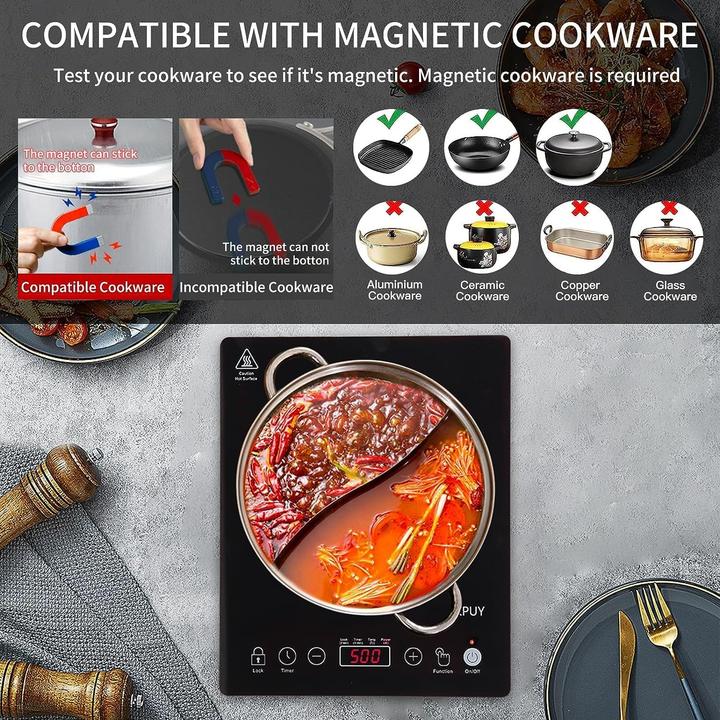 Actual product image KPUY Induktionskochfeld