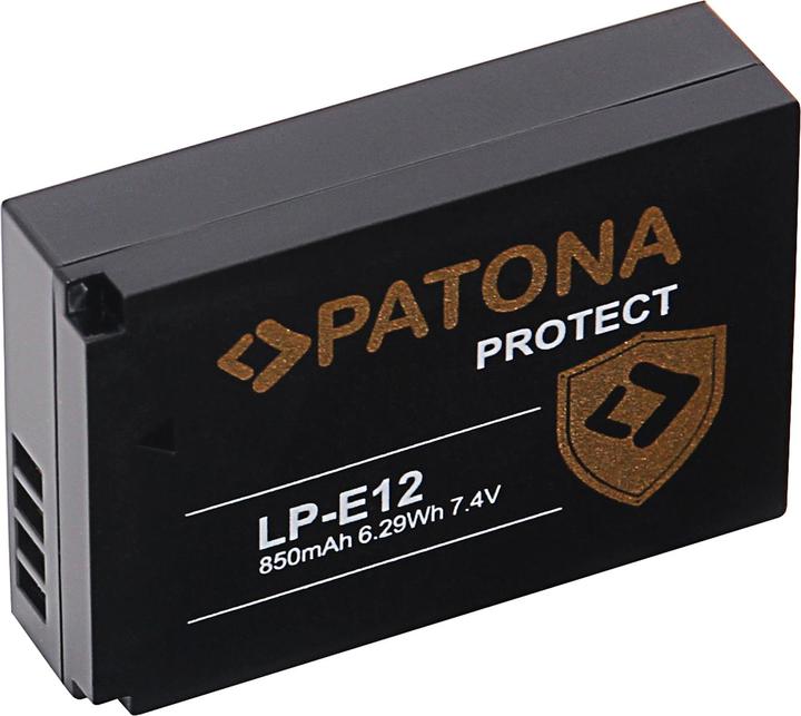 Immagine prodotto Patona Proteggi la batteria Canon LP-E12 (Batteria della fotocamera)