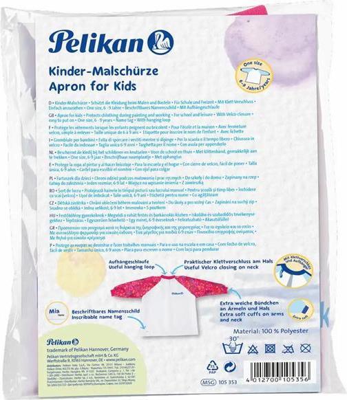 Actual product image Pelikan Painting apron