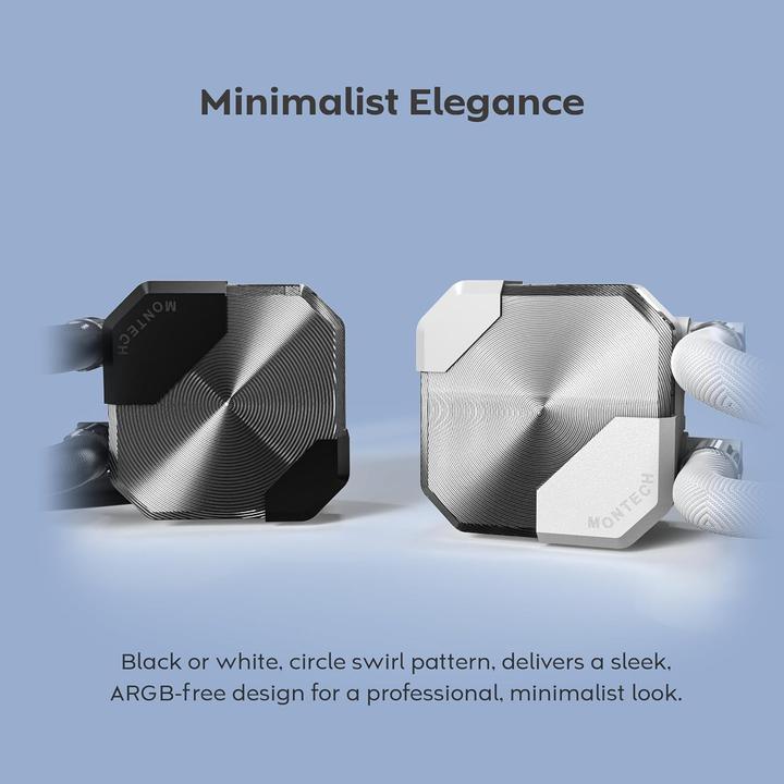 Actual product image Montech HyperFlow Silent 360 (schwarz)