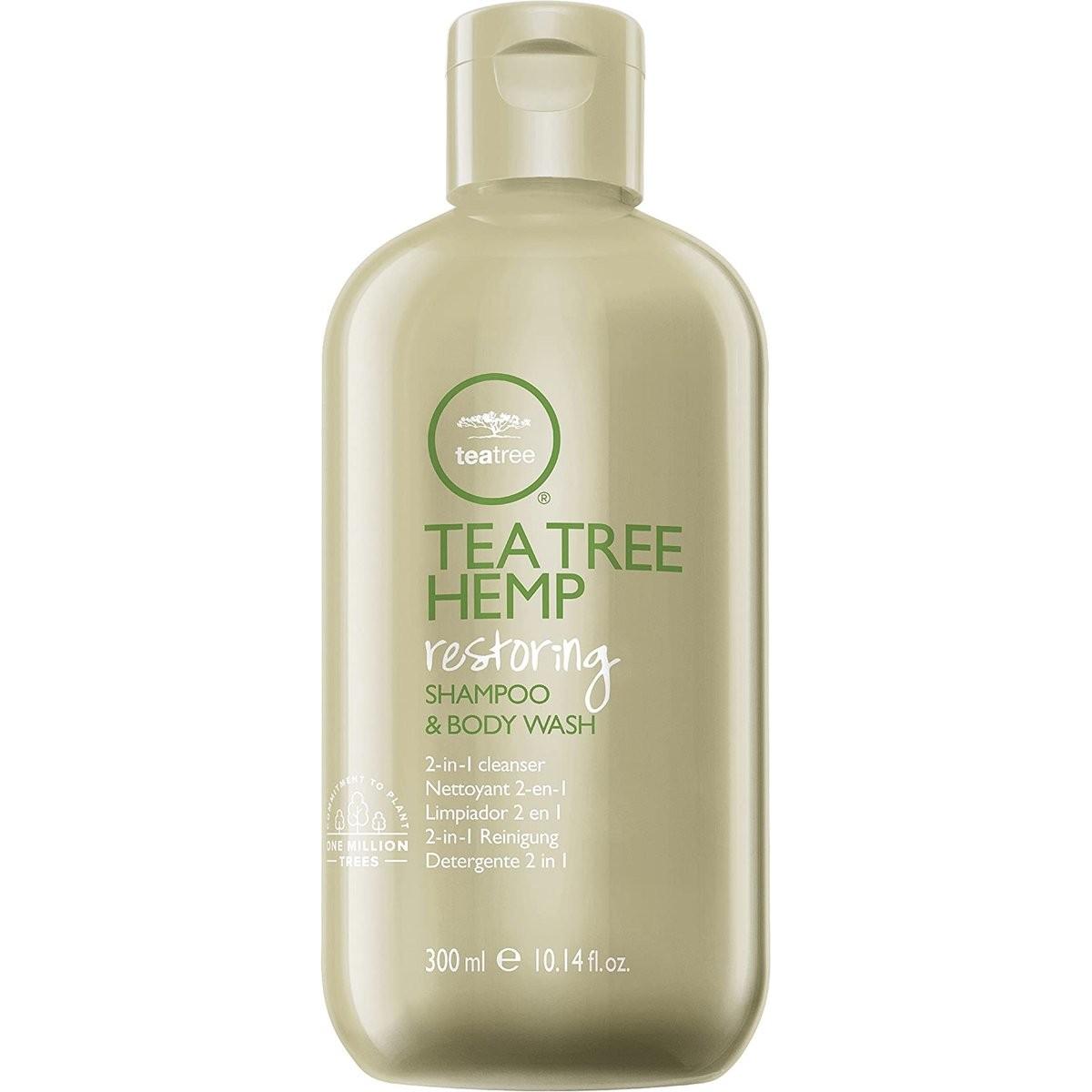 Paul Mitchell , Shampoo, Tea Tree Hemp - Shampoo E Lavaggio Del Corpo (Shampoo Per Pidocchi, 300 Ml)