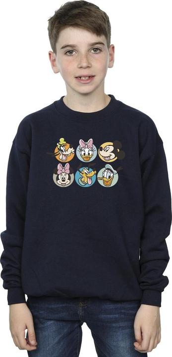 Produktbild Disney Mickey Mouse And Friends Faces Sweatshirt Jungen (128)