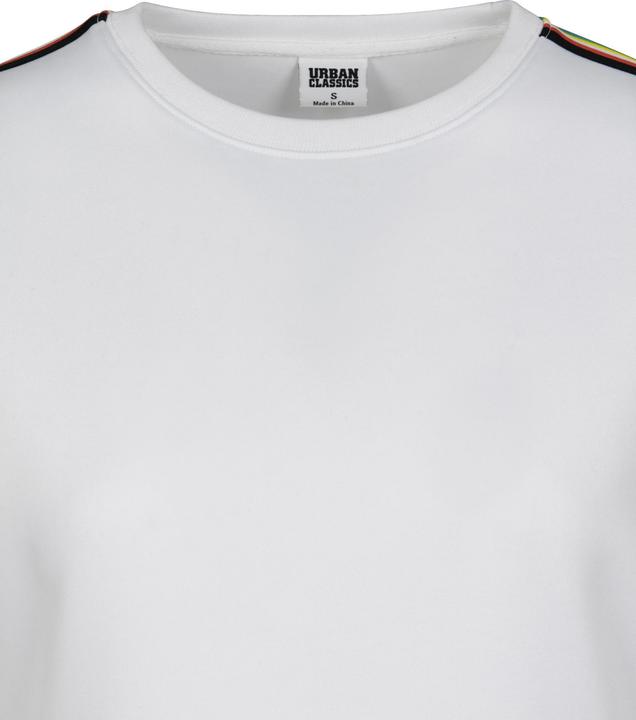 Produktbild Urban Classics Ladies Multicolor Taped Sleeve Crewneck (S)