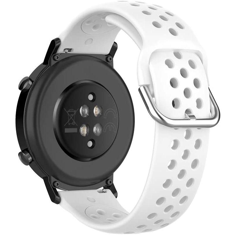 Thumbnail - Strap-it Silikonarmband (Silikon, Watch 5, Galaxy Watch 6, Watch 4), Uhrenarmband, Weiss
