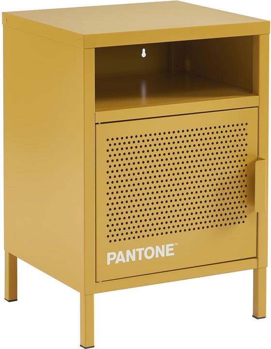 Immagine prodotto Pantone Nachttisch Metall senfgelb 40cm (40 x 35 x 58 cm)