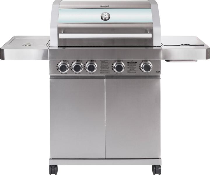 Actual product image AL-KO High-quality stainless steel gas barbecue.