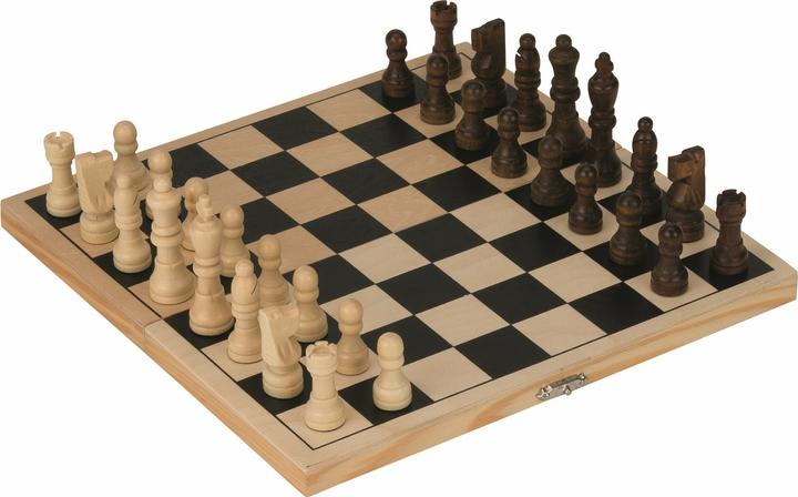 Goki Chess set in wooden hinged case