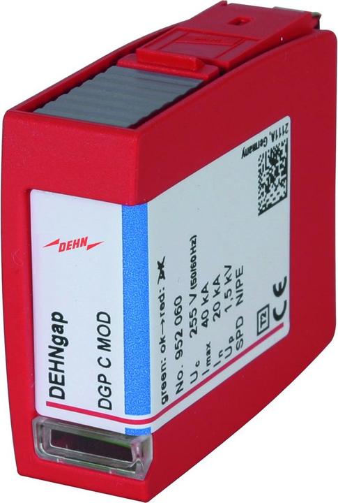 Actual product image Dehn DGP C MOD surge arrester type 2 N-PE spark gap protection module