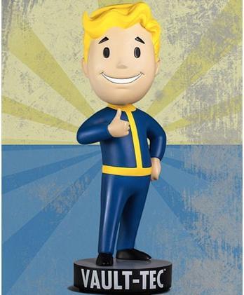 Actual product image Funko 38 cm Fallout Vault Boy 111 Charisma Polystone Mega Bobblehead