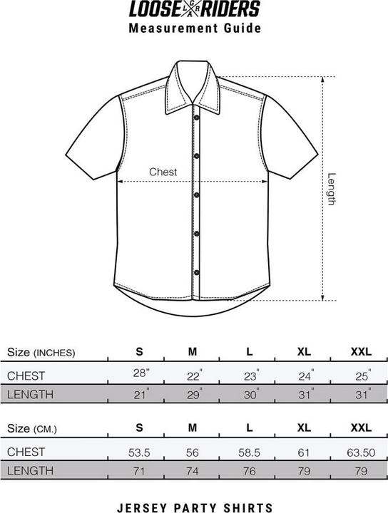 Actual product image Loose Riders F*cked Jersey Party Shirt (L)