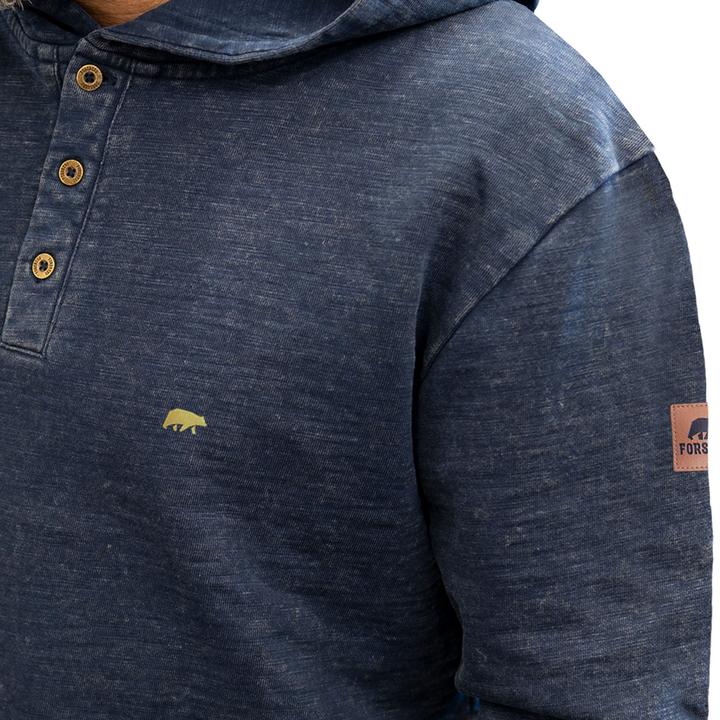 Produktbild Forsberg Hoodie im Denim-Look (S)