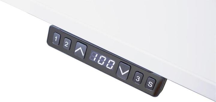 Produktbild Hammerbacher UPLINER-K-Schreibtisch, elek. verstellb,640-1290mm, BxT 1600x800mm, Buche-Dekor (1600 x 800 x 640 mm)