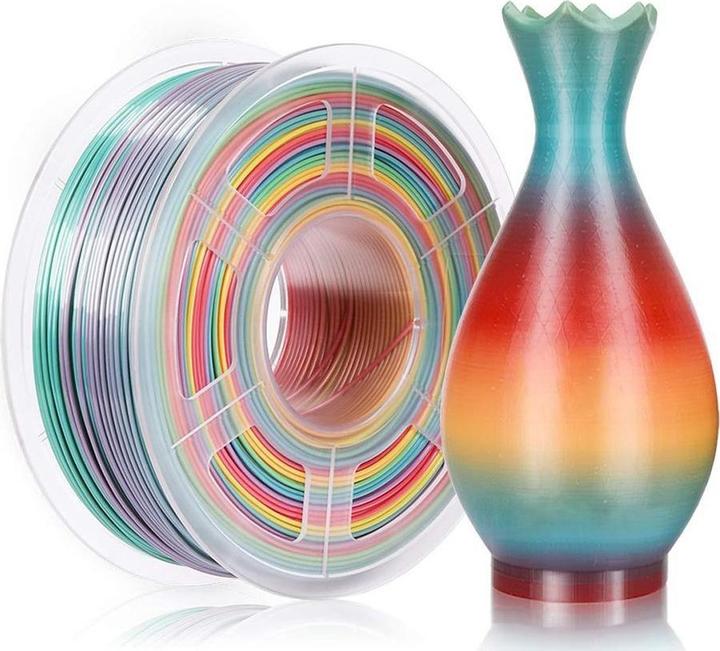 Sunlu Filament PLA 1,75mm 1kg - Rainbow (PLA, 1.75 mm, 1000 g)