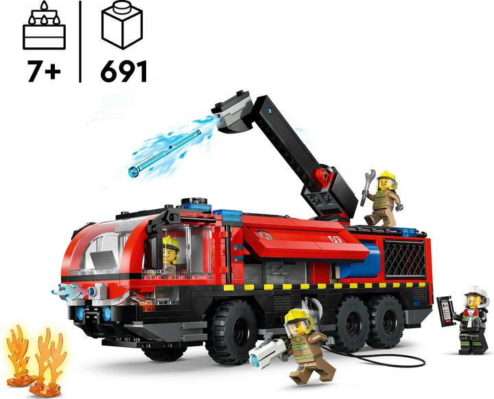 Image du produit LEGO Flughafenlöschfahrzeug (60499, LEGO City)