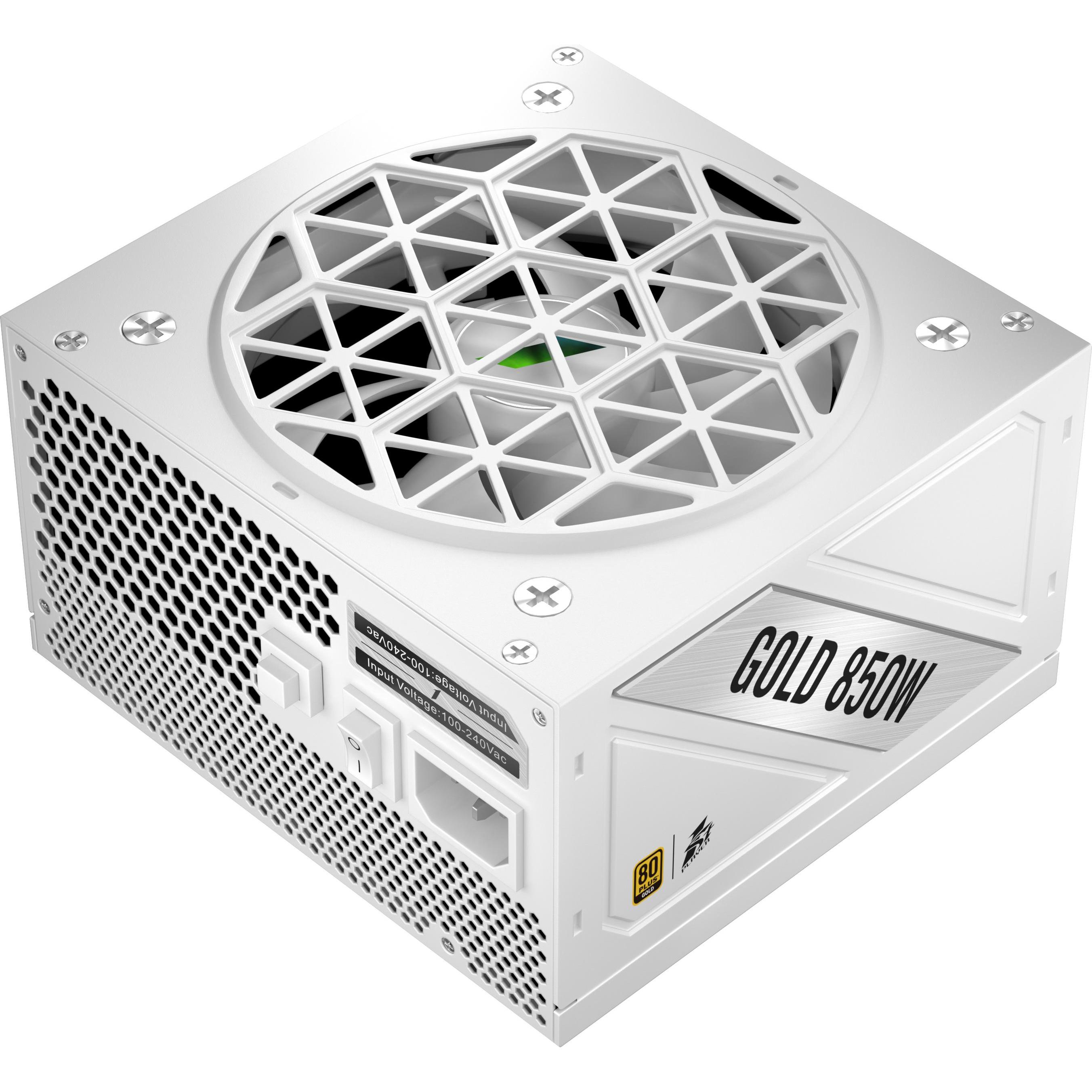 1stplayer Alimentation ATX NGDP Gold - 850W (Blanc) (850 W), Alimentatore PC, Bianco