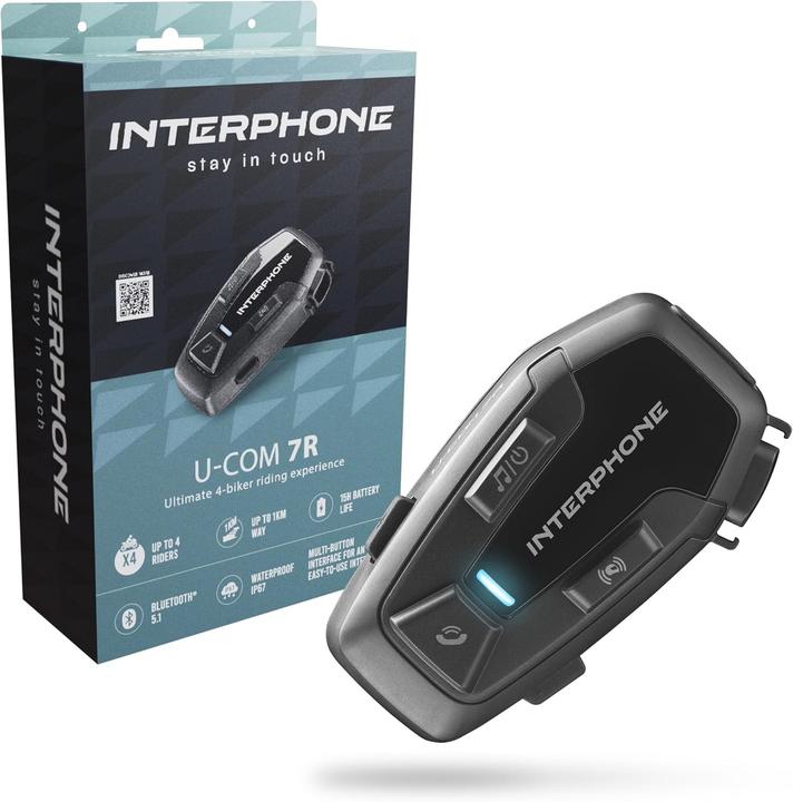 Image du produit Interphone Bluetooth Headset UCOM7R (Lot de 1)