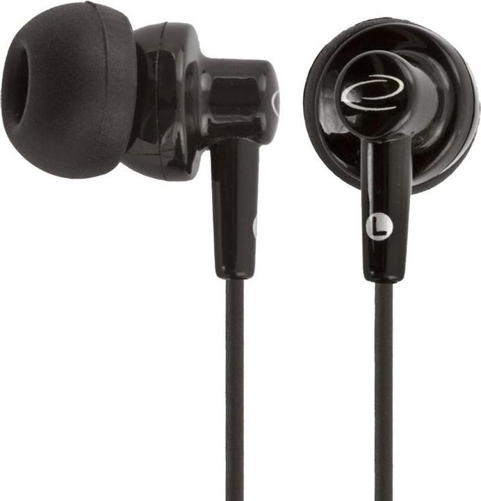 Esperanza EH124 headphones/headset Kopfhörer im Ohr Schwarz (Kabelgebunden)