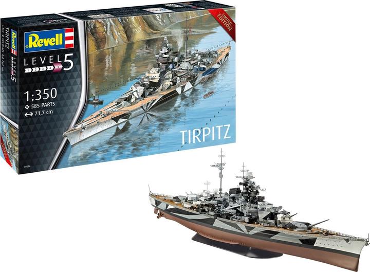 Actual product image Revell Tirpitz