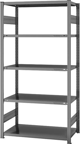 Actual product image eurokraft pro System boltless shelving, galvanized