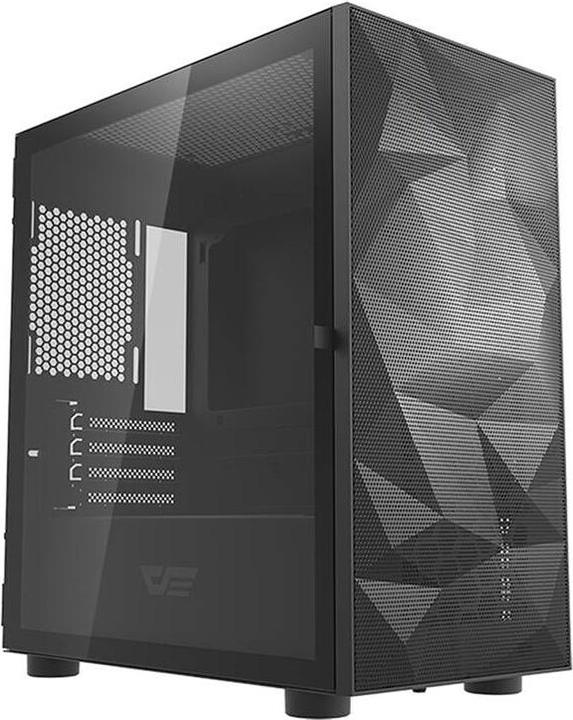 Actual product image Darkflash Tech Computer case DLM21 Mesh (Black) (mATX, ITX)