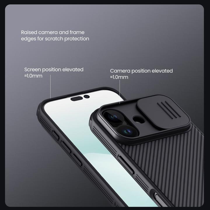 Produktbild Nillkin CamShield PRO Backcover für Apple iPhone 17 Schwarz (Apple iPhone 17)