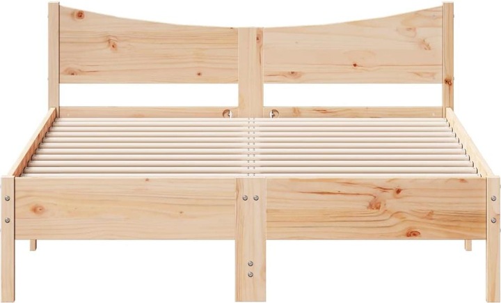 Produktbild VidaXL Bett Kiefer (135 x 190 cm)